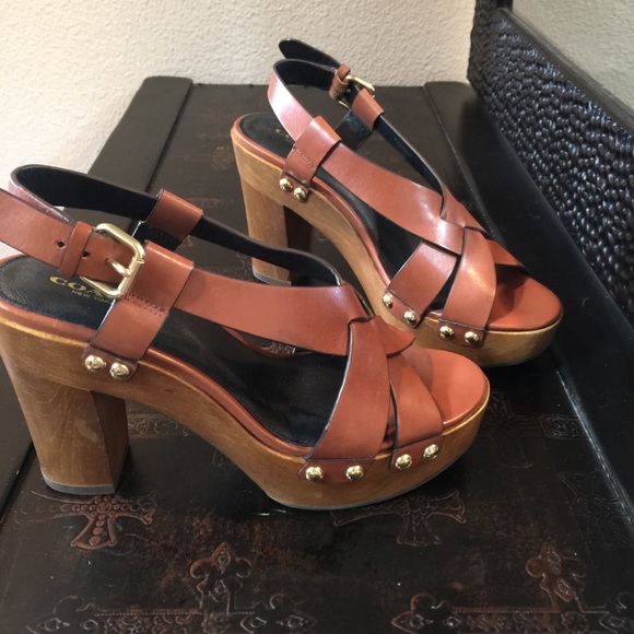 Coach Shoes - Coach Platform Heels